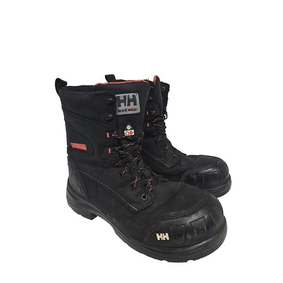 Helly Hansen Men's 8" Insulated CTCP HHS202022 Work Boots Black Size 11M - Picture 1 of 8